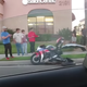 Illustration for article titled Minivan Driver Flees Hit-And-Run With Motorcycle Still Attached